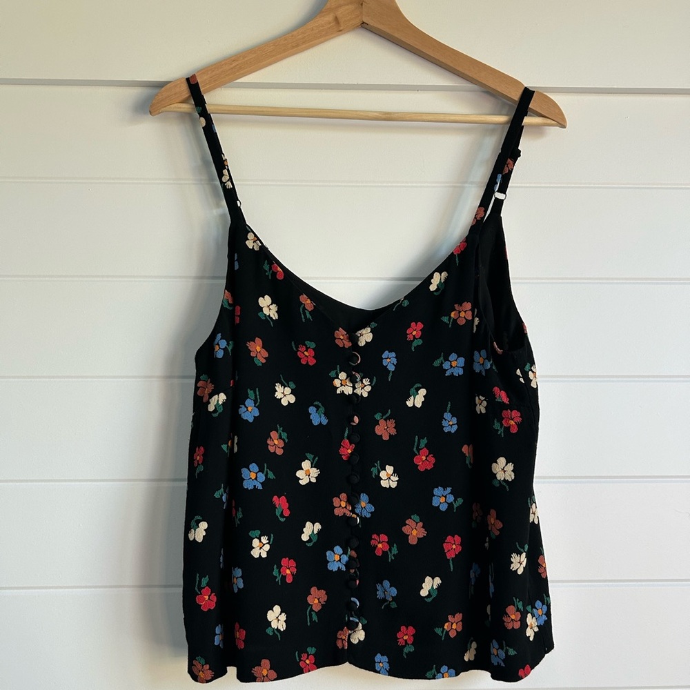 SOLD - Madewell Multicolor Floral Camisole